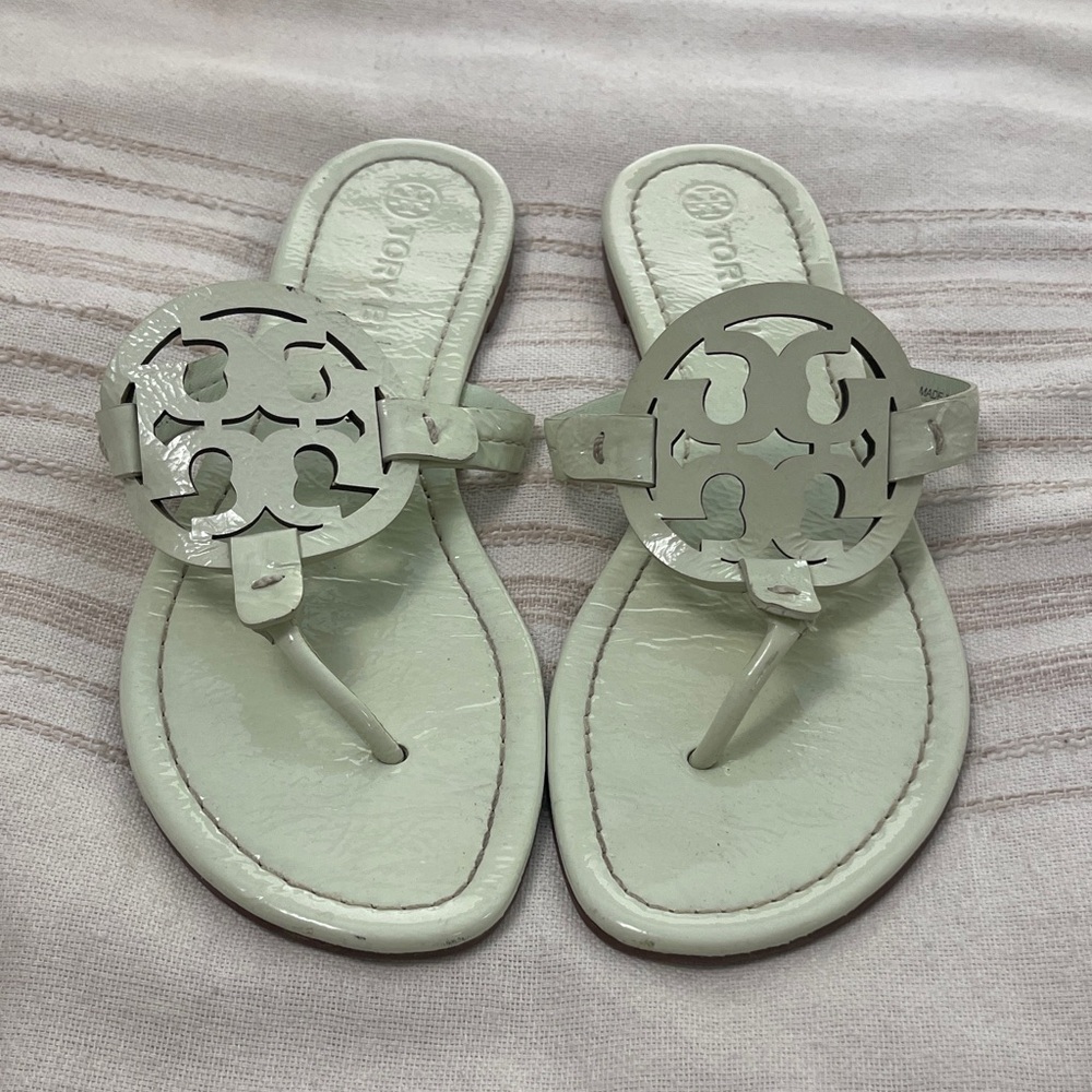Tory Burch Women's Light Green Sandals